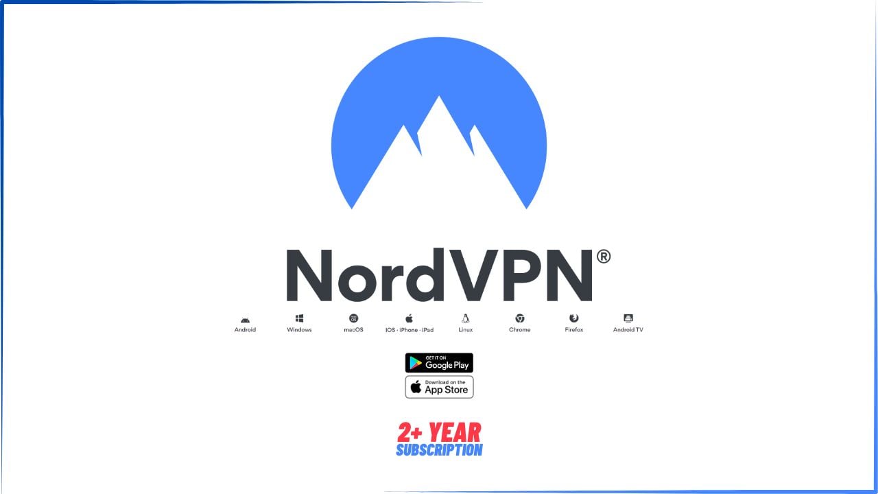 NordVPN Premium Account - 2+ Year Subscription Warranty