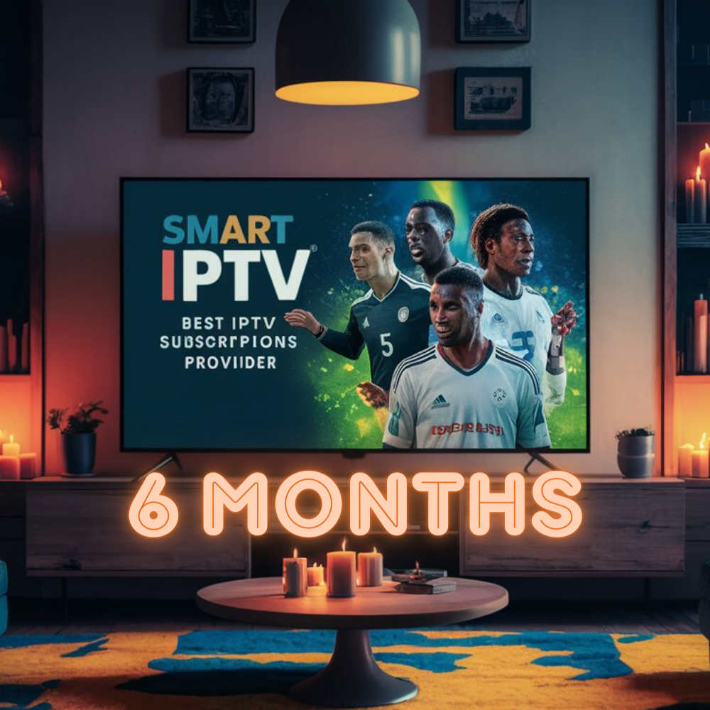 IPTV SUBSCRIPTION 6 MONTH - 4K QUALITY - WORLDWIDE CHANNELS
