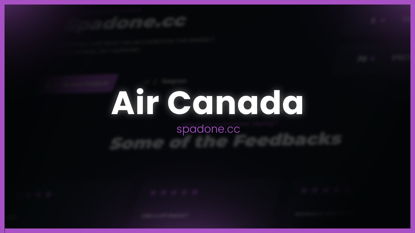 Air Canada | 30k-40k