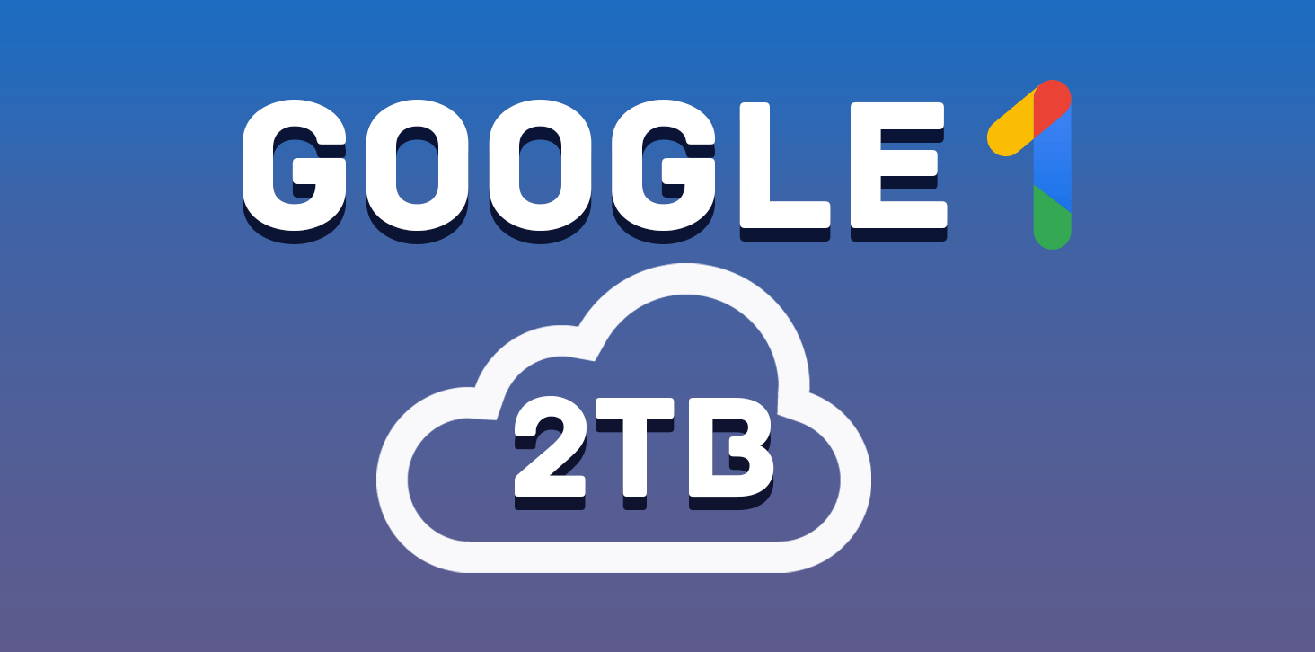 Google One 2TB - 12 Months
