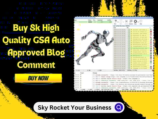 Buy 8k High Quality GSA Auto Approved Blog Comment