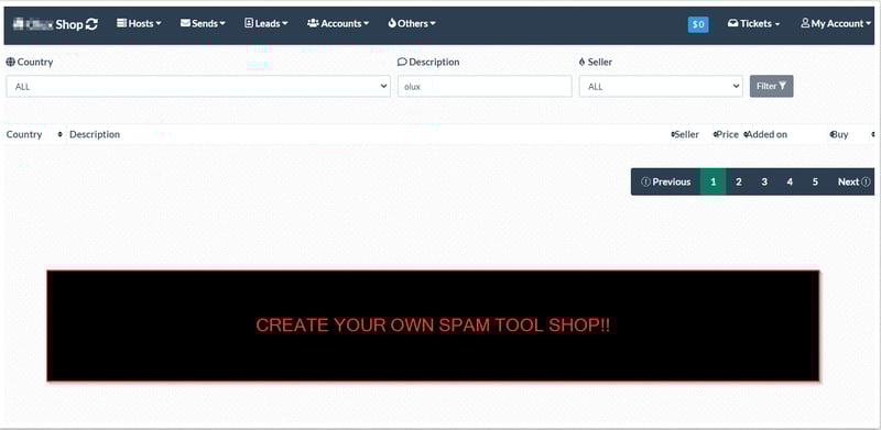 SPAM STORE (CREATE YOUR OWN)