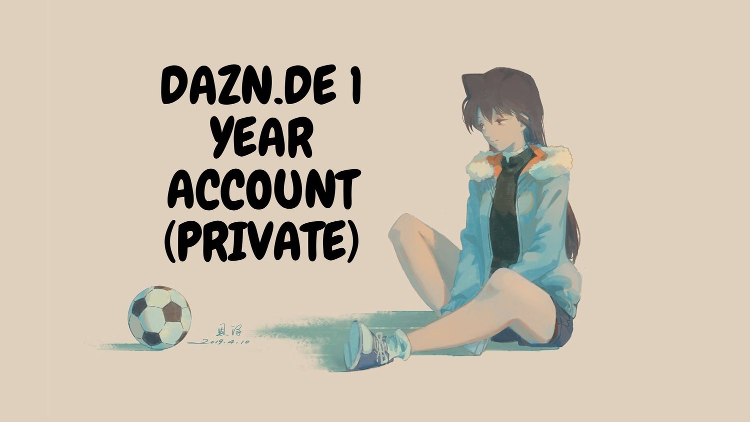 Dazn.De (DE) 1 Year ( Private Account)