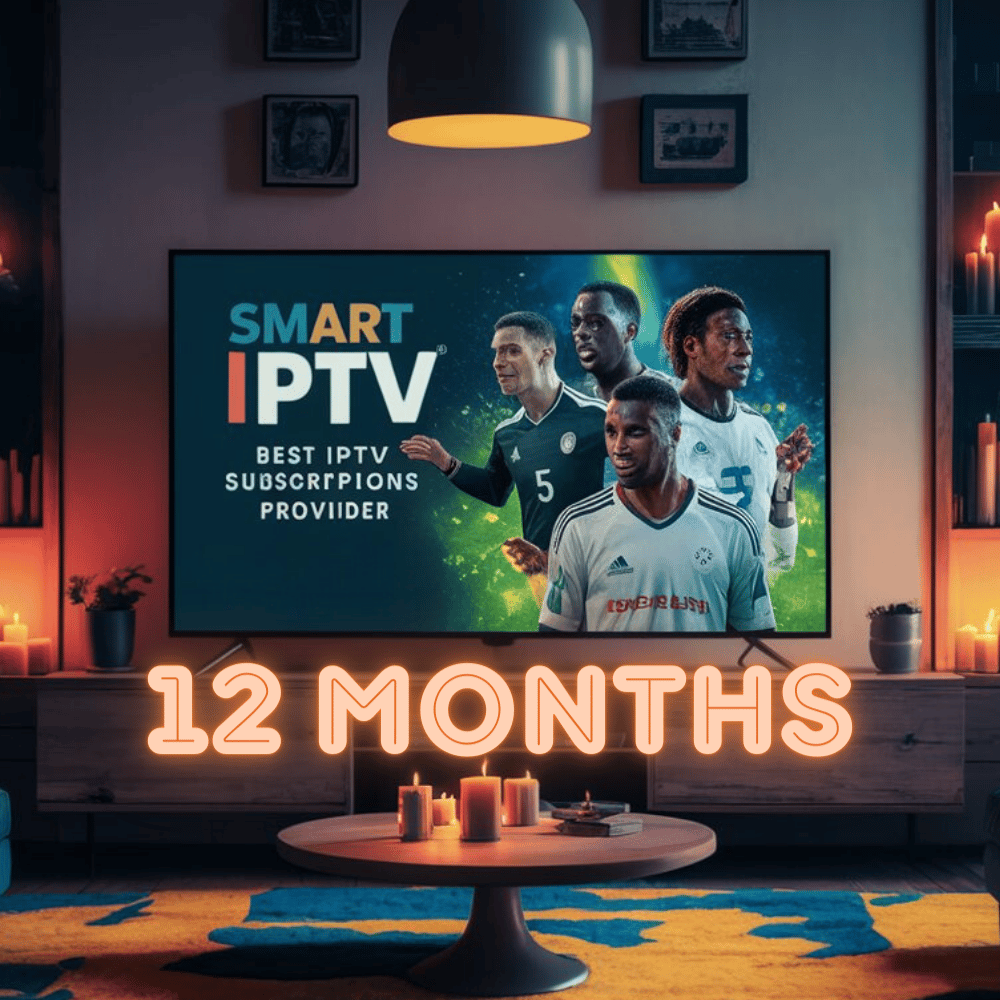 IPTV SUBSCRIPTION 12 MONTH - 4K QUALITY - WORLDWIDE CHANNELS