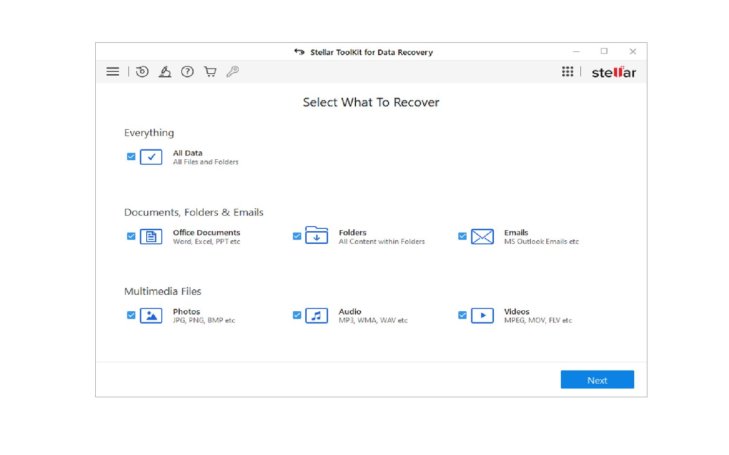 Stellar Data Recovery Professional