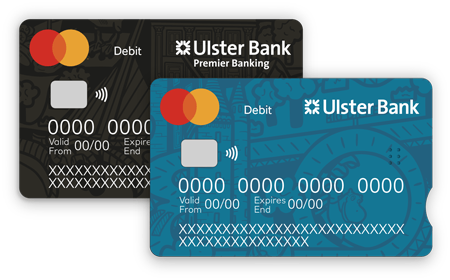 Ulster Bank, 500$ Visa Debit, UK