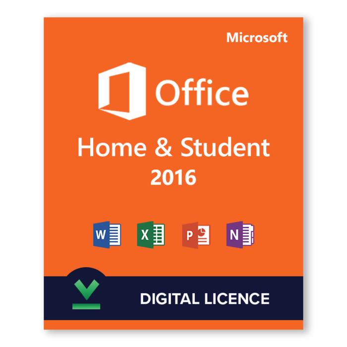 Microsoft Office 2016 Home & Student For PC - Activation Code