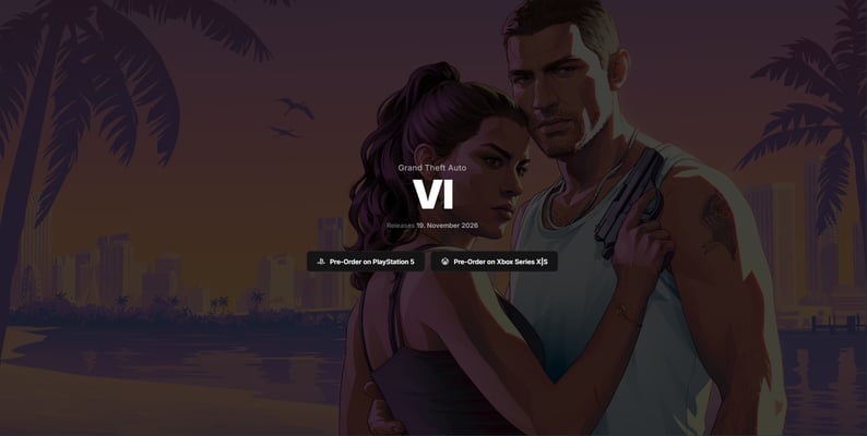 GTA VI Fake Pre-Order Page Checkout Simulator