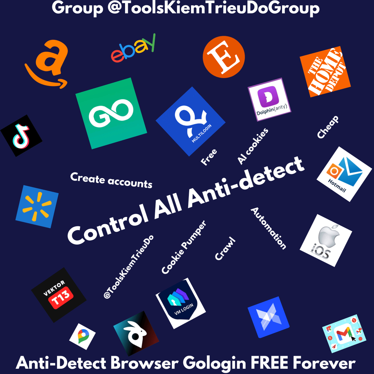 Anti-Detect Browser FREE & MMO Tools VIP
