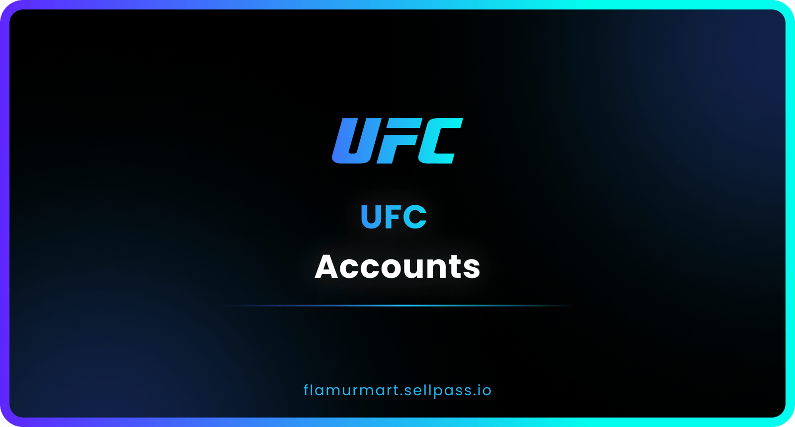 UFC TV Accounts | Lifetime Warranty
