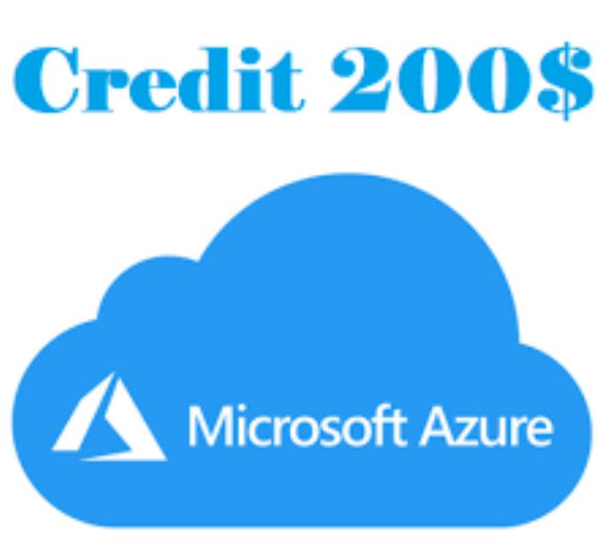 Microsoft AZURE PANEL100$ 200$ Credit [Account]
