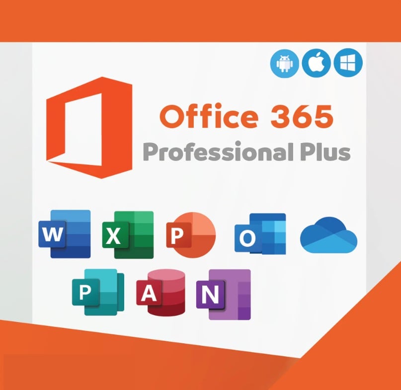 Microsoft Office 365 Account STUDENT - 1 TB/5 Devices ( For Mac/Pc/android/Ios)