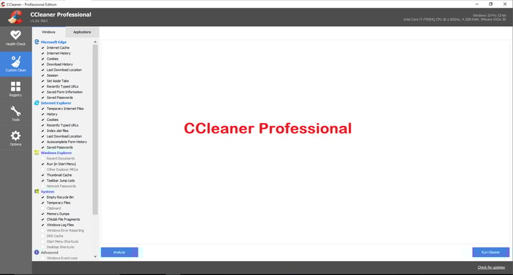 CCleaner (Pro)
