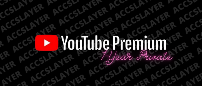 Youtube Premium  |  1-year Account
