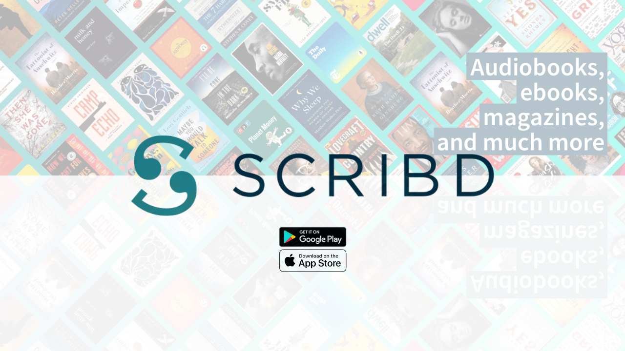 Scribd Premium Account - 12 Months Subscription