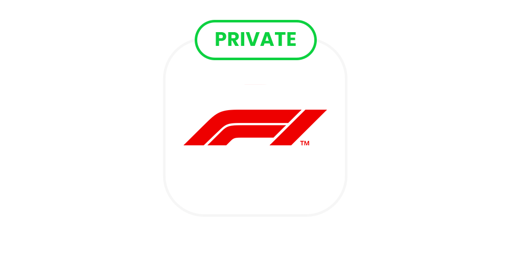 Formula F1 TV Premium (4K) | On Your Own Account | 2026 Season Warranty