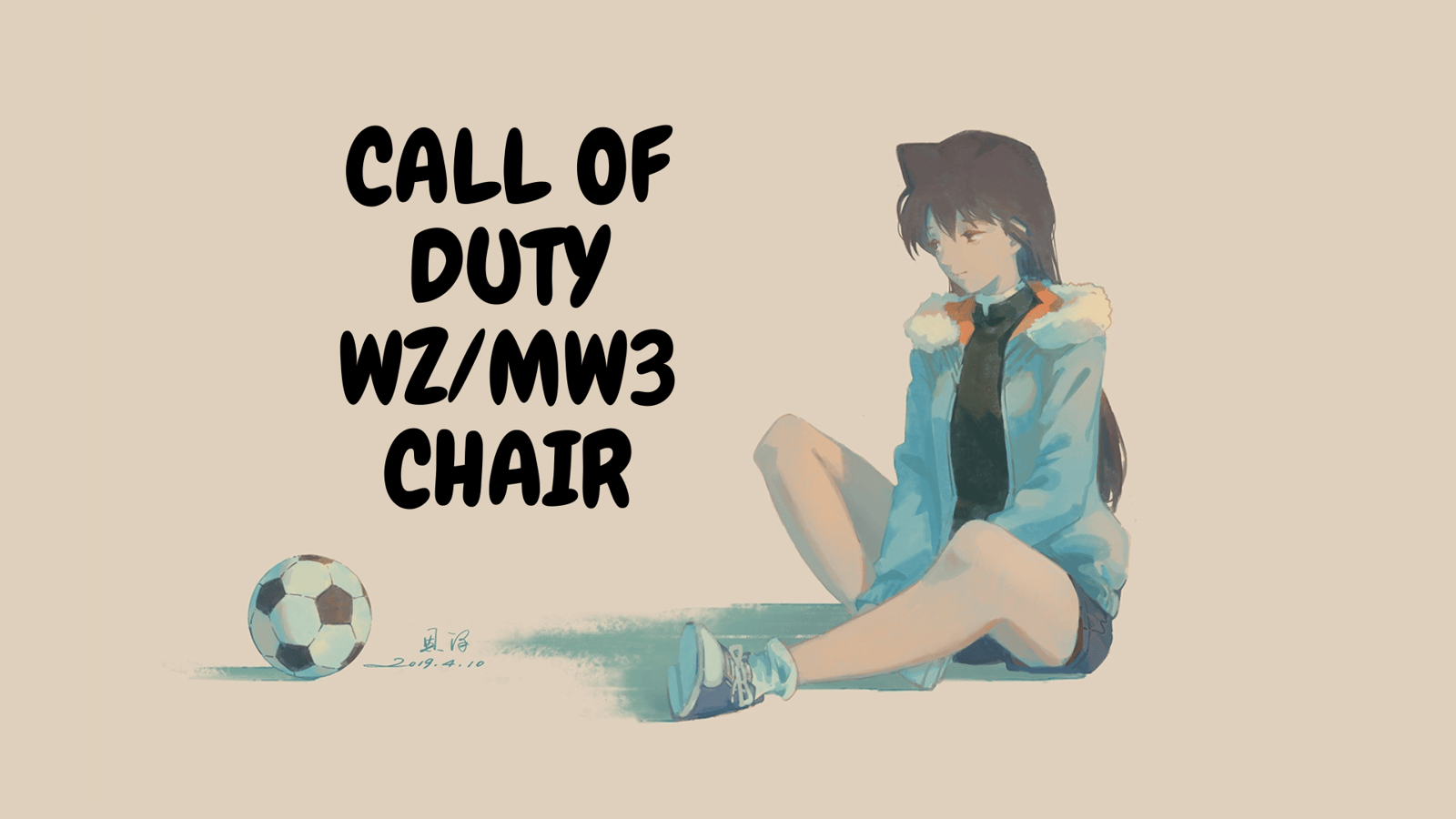 Call of Duty WZ/MW3 Chair & Spwoofer/Blocker