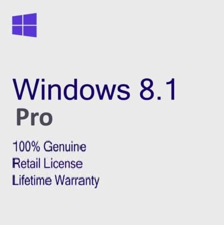 Microsoft Windows 8.1 Professional- Activation Code