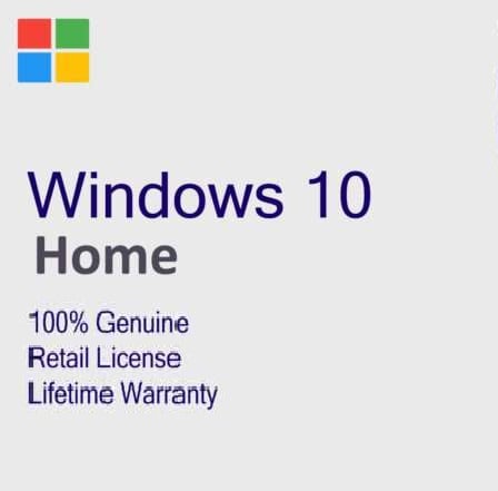 Microsoft Windows 10 Home- Activation Code