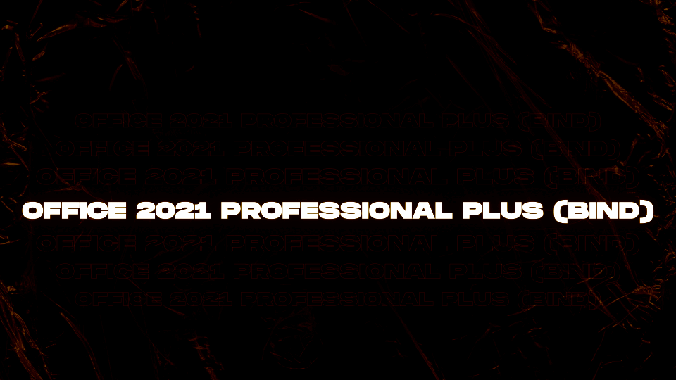 Office 2021 Professional Plus (Windows - Bind)