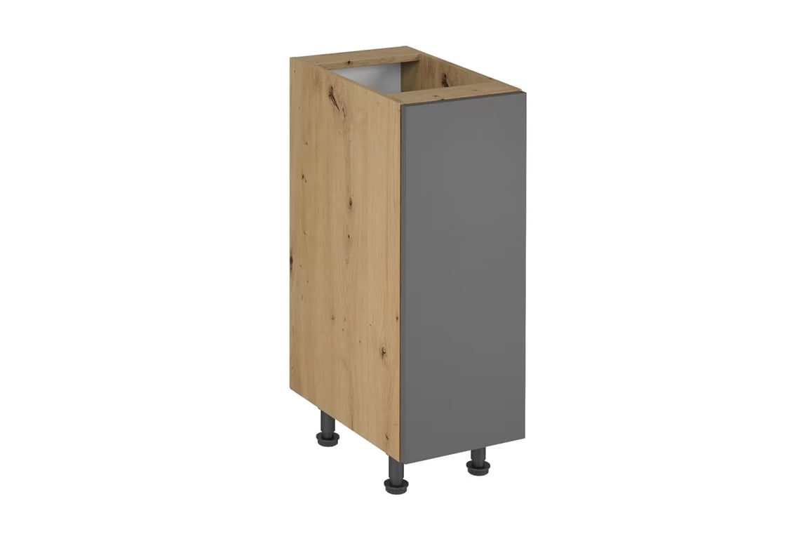 Langen D30 alsószekrény 1 ajtóval - szürke Langen D30 P/L - Skříňka also egyajtos - Grey Mat