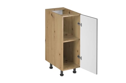Langen D30 alsószekrény 1 ajtóval - szürke Langen D30 P/L - wnetrze Skříňky dolnej jednodrzwiowej - Beige Mat