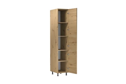 Langen D40SP konyhai oszlop, 2 ajtóval - artisan tölgy Langen D40SP - wnetrze Skříňky - tölgy Artisan 