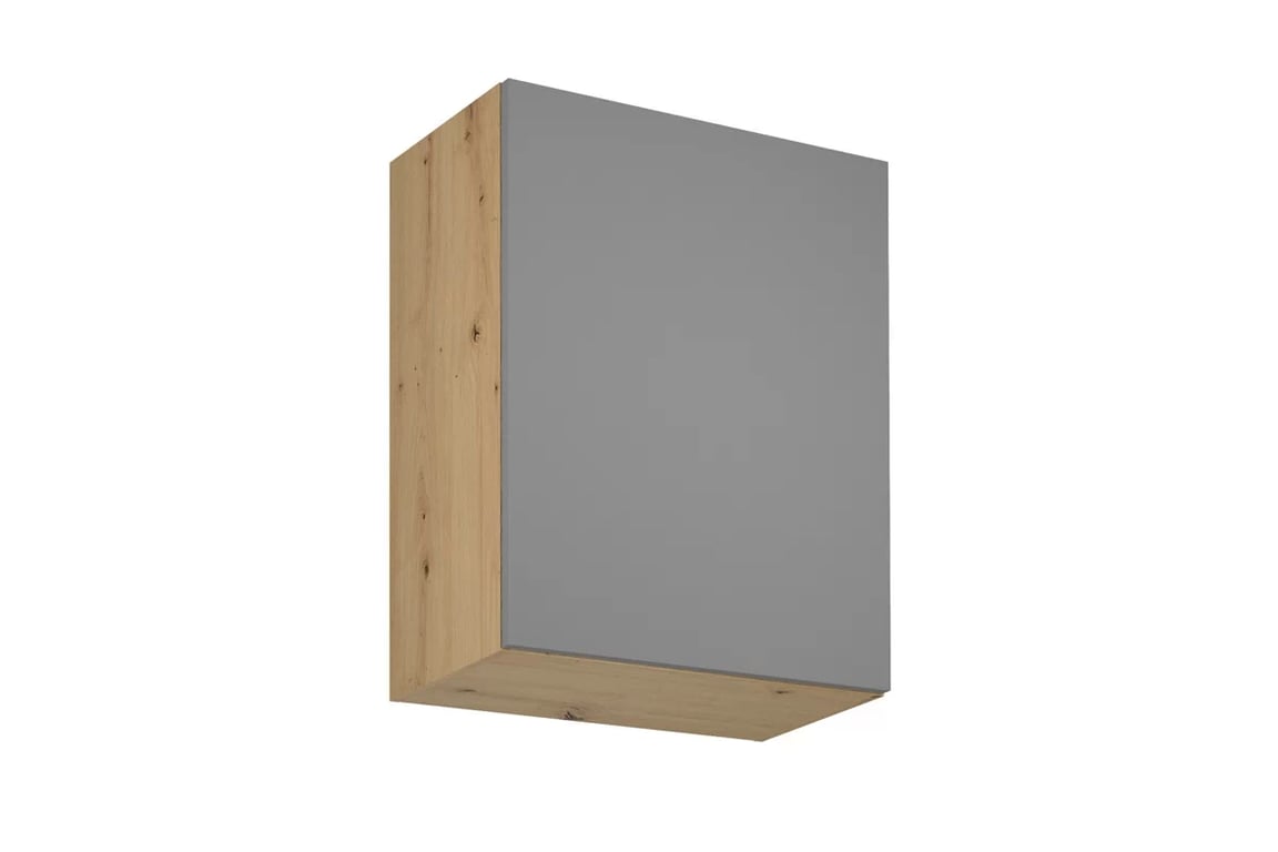 Langen G60 fali szekrény, 1 ajtóval - szürke Langen G60 - Skříňka függő egyajtos - színárnyalatot Beige Mat