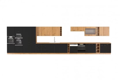 Skříňka pro vestavnou lednici Emirel 60 LO 210 2F Nábytek do kuchyně Emirel - zestawienie wszystkich bryl