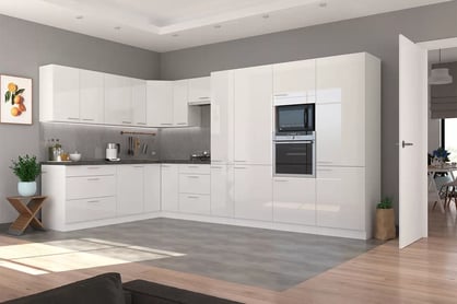 Závěsná rohová kuchyňská skříňka Remin 58x58 GN-72 1F kolekce nábytku kuchennych Remin - aranzacja 4