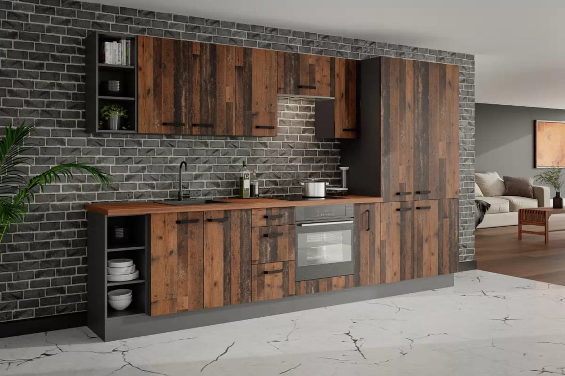 Přední panel pro myčku Kespin ZM 713x596 60 cm / zakrytý kolekce nábytku kuchennych Kespin - aranzacja 1