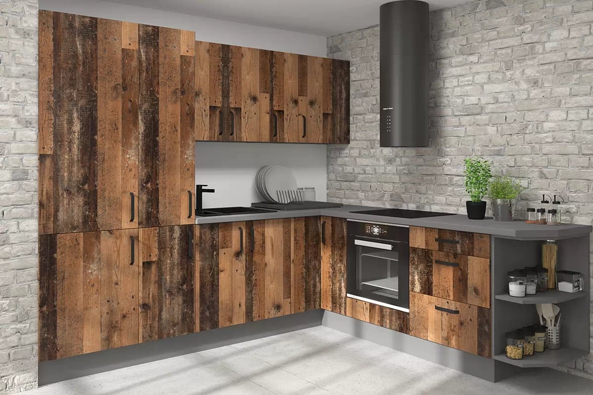 Přední panel pro myčku Kespin ZM 713x596 60 cm / zakrytý kolekce nábytku kuchennych Kespin - aranzacja 3