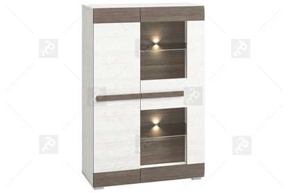 Set Tonemo 6 - pin zăpadă / gri Výjimečný komplet nábytku Blanco