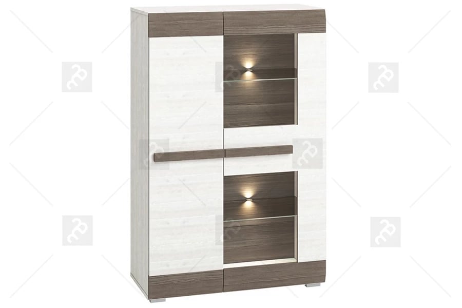 Set Tonemo 6 - pin zăpadă / gri Výjimečný komplet nábytku Blanco