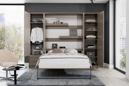 Canapea extensibilă verticală Genius 120x200 - congo / cașmir Polkotapczan pionowy Genius 120x200 - congo / cașmir