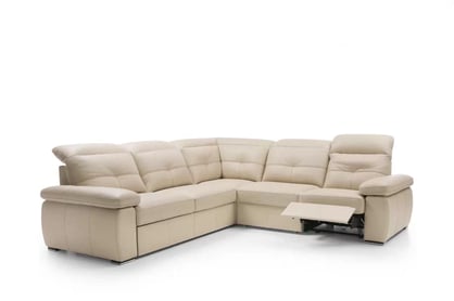 Rozkládací rohová sedací souprava Legend pravá s elektrickou funkcí relax