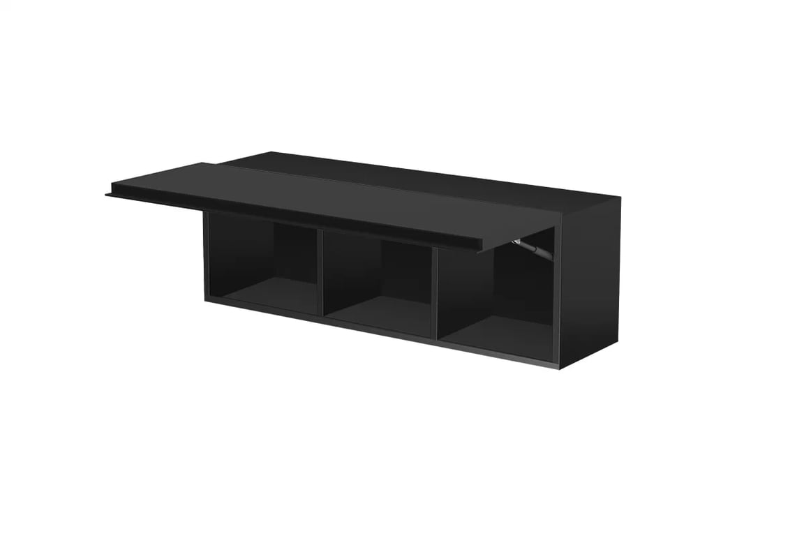 Set mobilier pentru living Loftia I - negru mat Mebloscianka Loftia I - negru mat