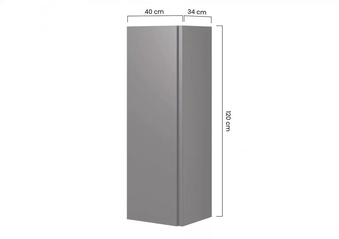 Set mobilier pentru living Loftia I - negru mat / cadru negru Mebloscianka Loftia I - negru mat / negru stelaz