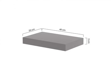 Set mobilier pentru living Loftia II - stejar artisan / negru mat / cadru negru Mebloscianka Loftia II - stejar artizanal / negru mat / negru stelaz