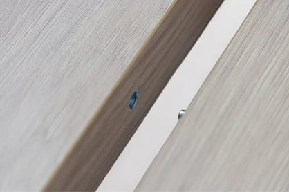Masă extensibilă Cedrus 105/160 cm stil loft - stejar hikora / negru Stol Cedrus 105/160 cm mansardă rozkladany - stejar hikora / negru