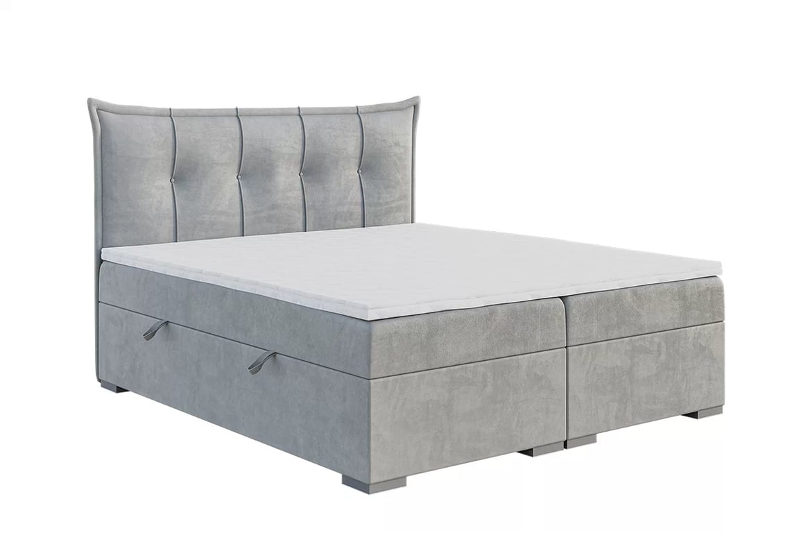 Boxspring posteľ s úložným priestorom Ralies 140x200 Boxspring posteľ s úložným priestorom Ralies 140x200 