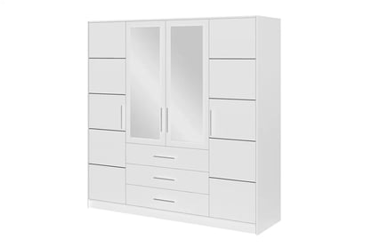 Skříň Bali 196 cm - bílá