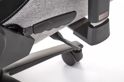 Welonio ergonomikus fotel - kőris / fekete alister fotel gabinetowy hamu / fekete