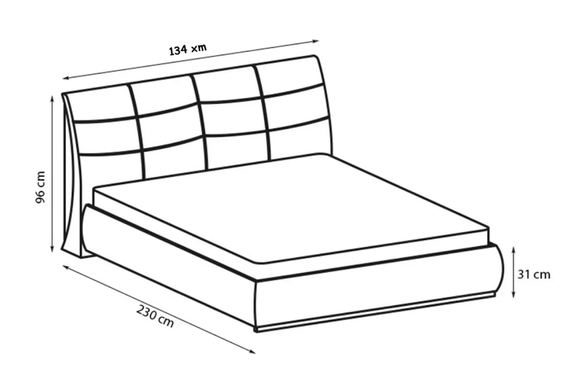 Manželská posteľ 120x200 Apollo S s úložným priestorom Posteľ čalúnená 120x200 Apollo S s úložným priestorom