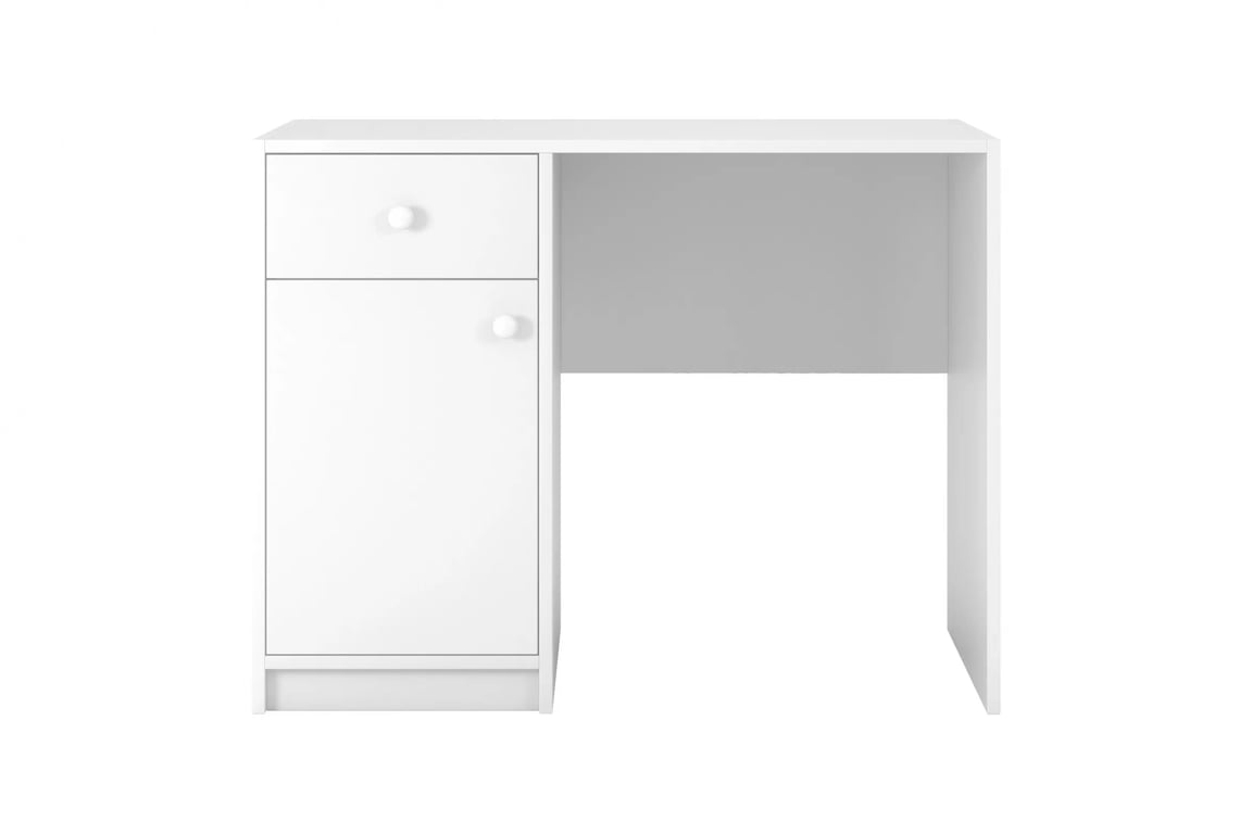 Birou copii Bonzo 100 cm cu sertar - alb birou de scris dzieciece Bonzo 100 cm z szuflada - bialy