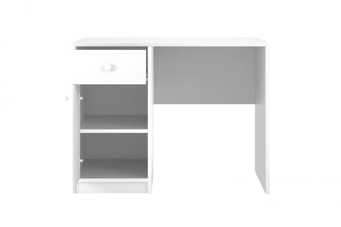 Birou copii Bonzo 100 cm cu sertar - alb birou de scris dzieciece Bonzo 100 cm z szuflada - bialy