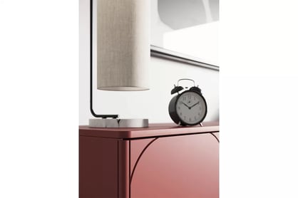 Comodă cu trei uși și două sertare Sonatia 150 cm - burgundy Comoda sonatia