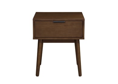 CASSINA éjjeliszekrény - diófa