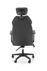 Scaun de birou Liwino cu cotiere - gri/negru chrono Fotoliu  gabinetowy popielato-negru