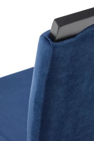 Scaun tapițat CLARION 2 negru / tapițat: MONOLITH 77 (albastru închis) clarion 2 Židle negru / tap: monolith 77 (granátový)